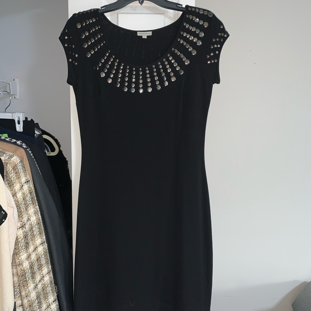 Boston Proper black dress